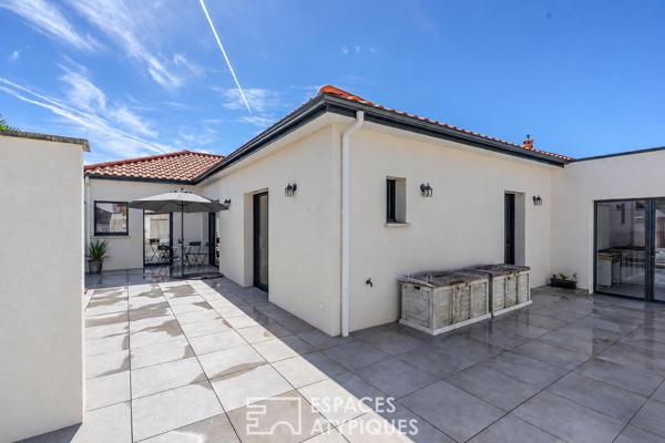 Maison moderne de plain pied dans le centre de Pornic