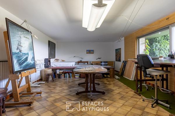 Maison d’architecte avec vue panoramique et piscine