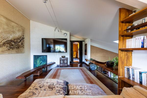 Maison d’architecte avec vue panoramique et piscine