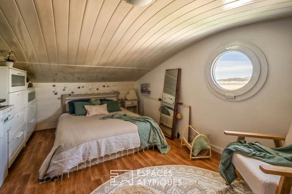 Demeure de charme, plage des chalets à Gruissan Plage – Entre mer et Clape