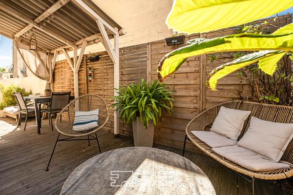 Demeure de charme, plage des chalets à Gruissan Plage – Entre mer et Clape