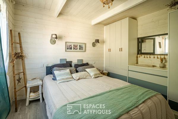 Demeure de charme, plage des chalets à Gruissan Plage – Entre mer et Clape