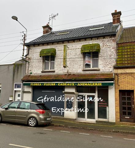 Liévin (62800) LIEVIN, MAISON de 235 m2 Habitation 3 chs et activité professionnelle possible