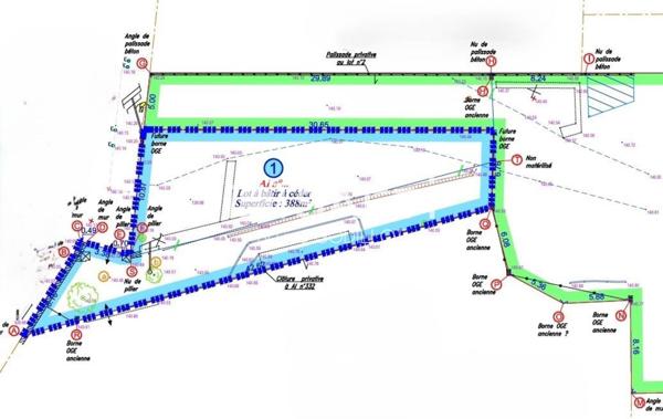 Rare - un beau terrain constructible en centre ville de Bonsecours