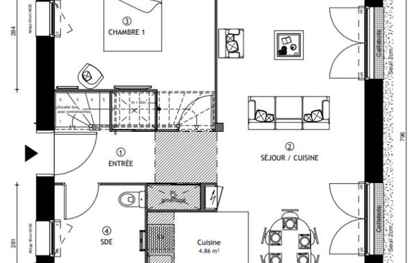 Vente Maison Maison 5P 110m2 - 76m2 jardin neuf Coupvray   