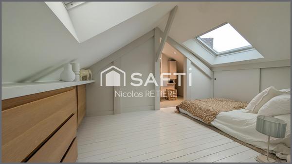 Maison rénovée avec jardin intimiste 3/4 pièces de 80 m2 100m2 au sol
