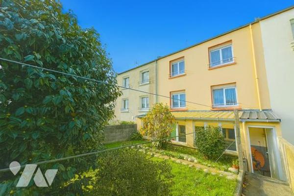 BREST Rive Droite - maison 88m² - 3 chambres - s-sol