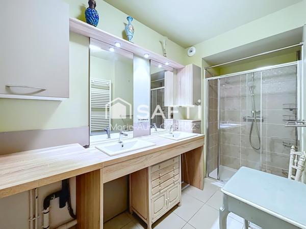 Proche gare, T3 récent avec parking et jardinet