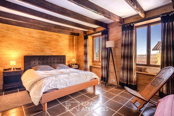 Maisons écologiques au coeur de la nature, authentique havre de paix