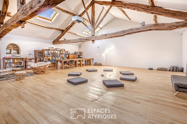 Maisons écologiques au coeur de la nature, authentique havre de paix