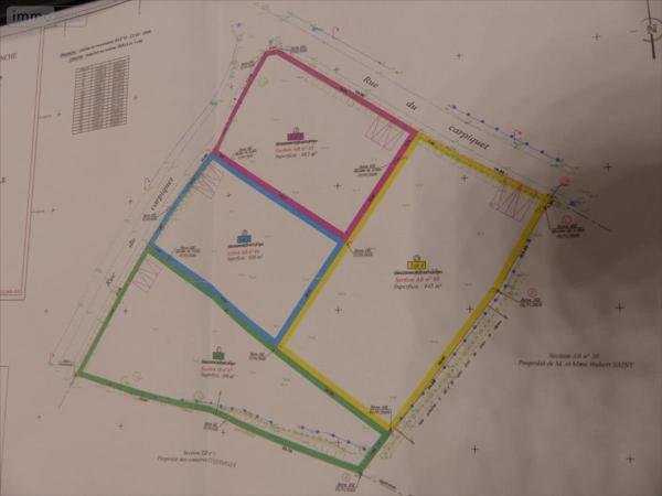 Terrain à Batir à vendre à La Haye dans la Manche (50250), ref : 50061-1092018