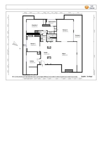 Duplex de 155,78 m²