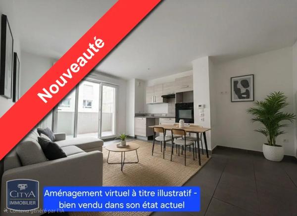 Appartement à vendre 2 pièces 42.83m²