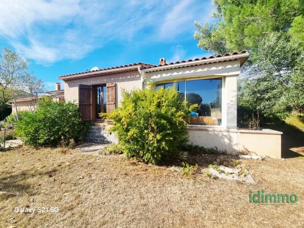 Les Arcs prche centre villa F4 pp+dépendance de 50m à aménager 1315m terrain 409500€ crn2384 dpe c Les Arcs-sur-Argens (83460)