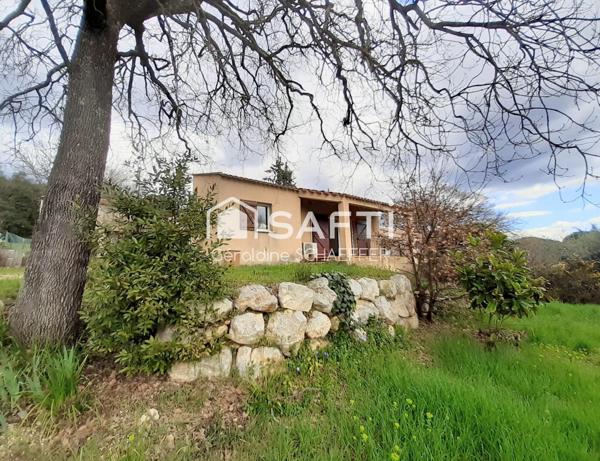 Maison de 105m2 sur une parcelle de 1437m2 +studio indépendant+ dépendance ou atelier