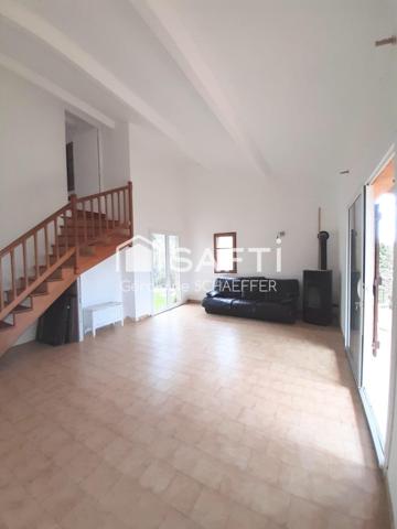 Maison de 105m2 sur une parcelle de 1437m2 +studio indépendant+ dépendance ou atelier