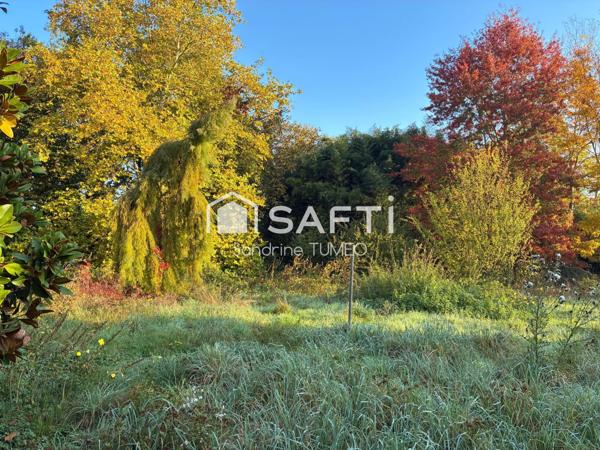 Terrain constructible au calme, entre nature et sérénité