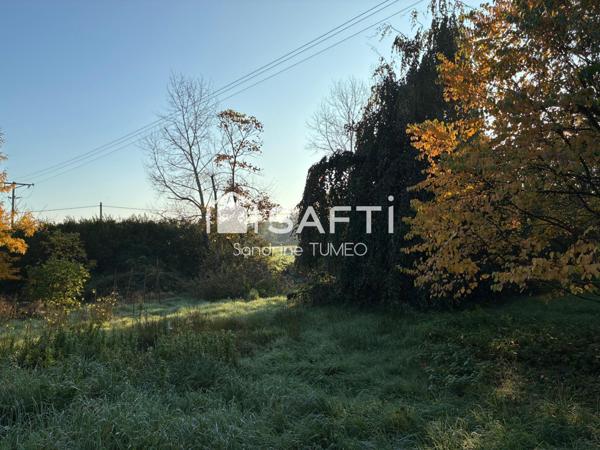 Terrain constructible au calme, entre nature et sérénité