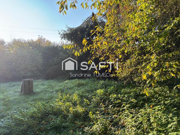 Terrain constructible au calme, entre nature et sérénité