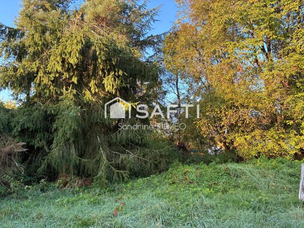 Terrain constructible au calme, entre nature et sérénité