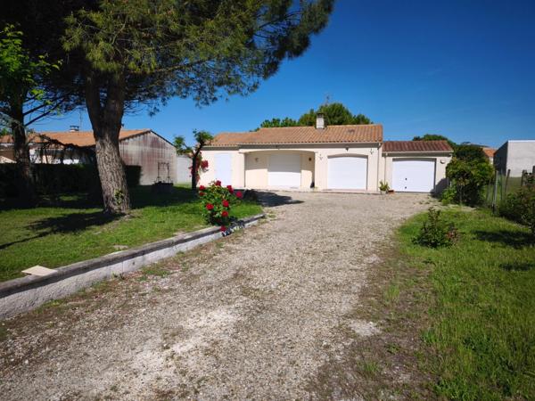 Maison à vendre 4 pièces MESCHERS SUR GIRONDE (17)