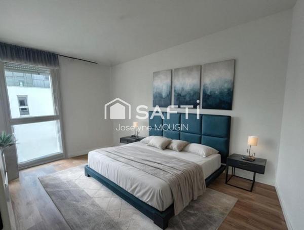 Centre ville d'Amiens, appartement 3 chambres, terrasse, 2 places de stationnement en sous-sol.