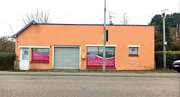 Vente Murs Local Commercial(Libre) - Potentiel Mixte Habitation/Commerce - Brionne (27800). Prix HAI : 120 990