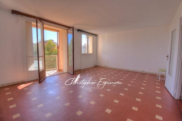 Nice (06100) 3 pièces lumineux avec balcon – Résidence sécurisée au calme, secteur Le Ray