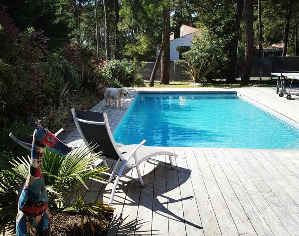 Belle Villa avec piscine - Plain pied - 3 chambres - La Palmyre