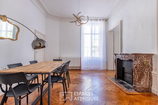 Appartement haussmannien d’exception