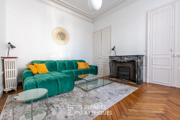 Appartement haussmannien d’exception