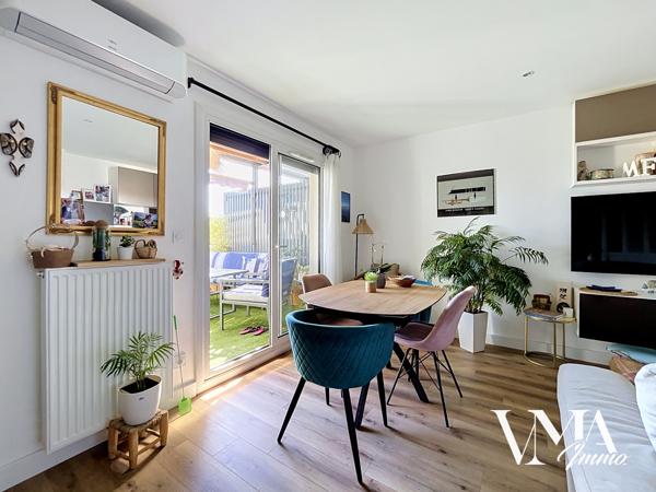 Beau T2 récent de 46 m2 carrez avec terrasse et garage double Détails des diagnostics énergétiques