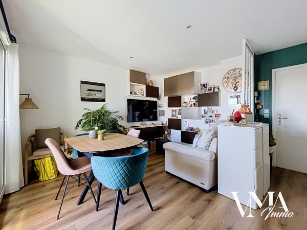 Beau T2 récent de 46 m2 carrez avec terrasse et garage double Détails des diagnostics énergétiques
