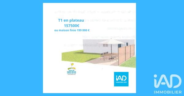 Maison à vendre 2 pièces 40 m² Saint-Hilaire-de-Riez
