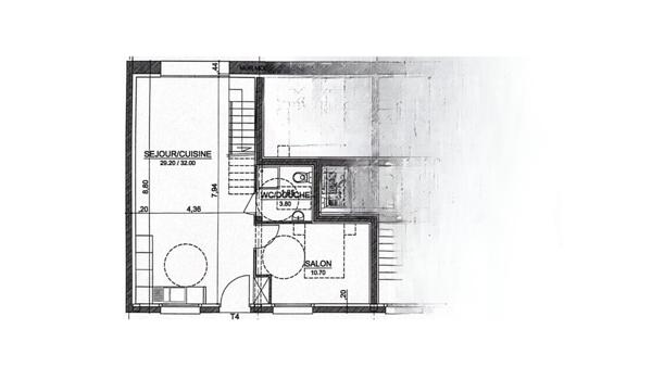 Maison Mont Pres Chambord 6 pièce(s) 72 m2