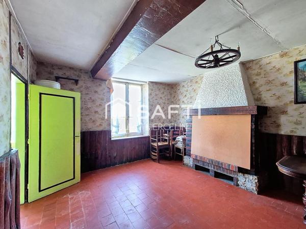 Maison à rénover avec grand terrain et dépendances