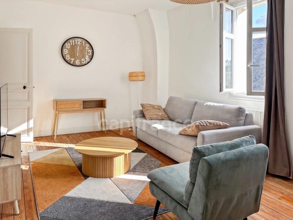 Appartement meublé à vendre 2 chambres Hyper centre LE MANS (72)