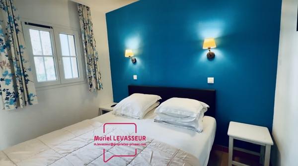 Appt T2 en rez de jardin  vue mer - Parking privatif et piscine privée