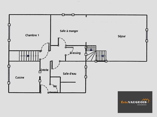 Coulommiers (77120) Maison 116 m², Terrain 1250 m² Boissy-le-Chatel