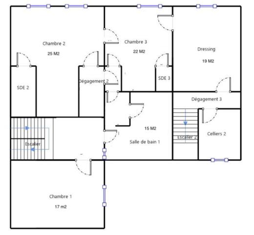 Proche Fontainebleau - Demeure du 18e siècle à Moret-sur-Loing