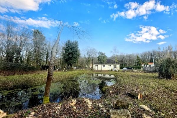 Maison plain pied 3chambres avec grand jardin - TREJET