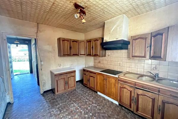 Maison plain pied 3chambres avec grand jardin - TREJET