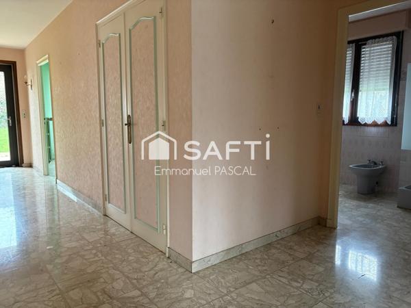 Maison quartier Velotte de 9( mé et terrain plat de 12 ares