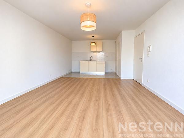 À LOUER - Appartement T2 en rez-de-jardin avec terrasse et parking à PLUNERET