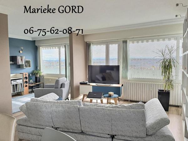 SAINT ETIENNE 42100 bel appartement de 97.80 m² 3 chambres grand balcon garage cave et place de parking