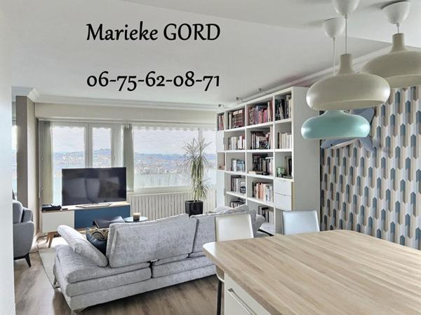 SAINT ETIENNE 42100 bel appartement de 97.80 m² 3 chambres grand balcon garage cave et place de parking