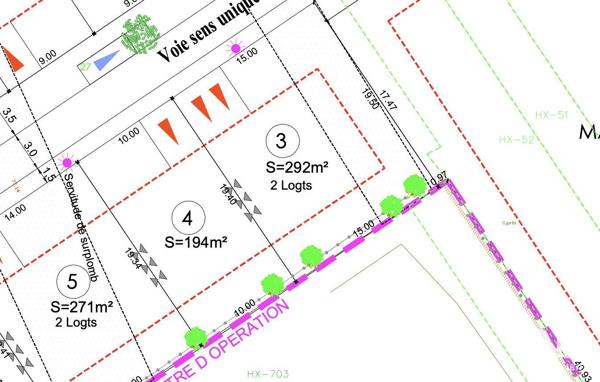 Terrain à vendre 292 m² Perpignan