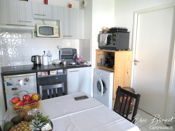 ANDERNOS-LES-BAINS - appartement T2 occupé - 1er et dernier étage - avec parking