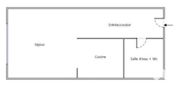 Appartement à vendre 2 pièces 33 m² Rouen