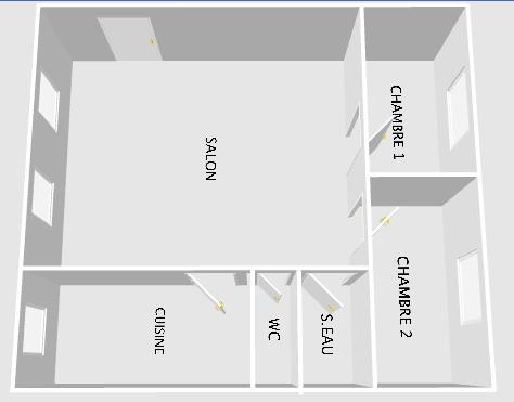Immeuble 3 pièces - 150 m² Exclusivité efficity